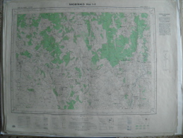 Carte Géographique - NASBINALS N° 1-2 - échelle 1/25.000 - Avril 1973 Richardès Le Cibial/La Malevieille Borie Grandvals - Topographische Kaarten