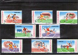 1988 -  Champ. Internat. De Tenis Mi 4466/4473 MNH - Unused Stamps