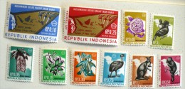 INDONESIE Animaux Mammiferes, Oiseaux, Yvert 21/30. * MH - Altri & Non Classificati