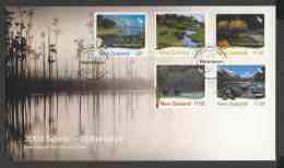 New Zealand Neuseeland 2003 FDC Mi 2109 /13 - Waterways In New Zealand / Gewässer In Neuseeland / Rivieren - FDC