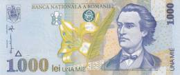 Romania ,1998, Banknote 1000  LEI, UNUA MIE  LEI,UNC / NONCIRCULE. - Roemenië