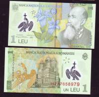 1 Leu 2005 1 UNC Polymer Plastic Note Romania - Romania