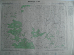 Carte Géographique - NASBINALS N° 5-6 - échelle 1/25.000 Avril 1973 Fantou Bonnechare Le Cayrel Grange Du Four Laguiole - Topographische Karten