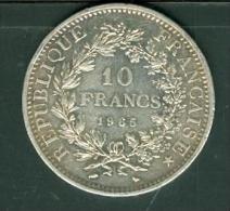 Piece 10 Francs Argent Silver , Année 1965 - Pia5801 - 10 Francs