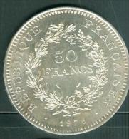 Piece 50 Francs Argent Silver , Année 1976- Pia5802 - 50 Francs