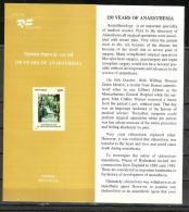INDIA, 1996, 150 Years Of Anaesthesia,  Brochure - Lettres & Documents