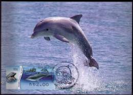 2012 Israel  Bottlenose Dolphin ATM 006 MC 1 - Dauphins