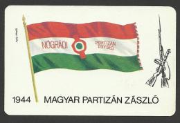 HUNGARIAN PEOPLES ARMY, PARTISAN FLAG FROM 1944. - Tamaño Pequeño : 1971-80