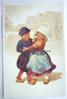 CPA HUMORISTIQUE -  ILLUSTRATEUR KARL FEIERTAG - COUPLE D'ENFANTS DANSANT - Feiertag, Karl