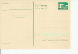 ALEMANIA DDR ENTERO POSTAL PALACIO REPUBLICA - Otros & Sin Clasificación