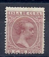 130605545  COLCU  ESP.   EDIFIL Nº  147  *  MH - Cuba (1874-1898)