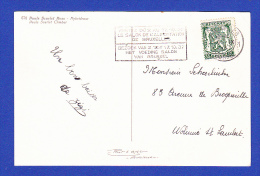 CARTE POSTALE -- CACHET  BRUXELLES - 19.IX.1931- 1.VII.1929  -  2 SCANS - Lettres & Documents