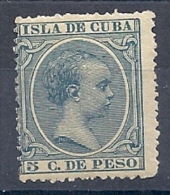 130605547  COLCU  ESP.   EDIFIL Nº  149  *  MH - Cuba (1874-1898)