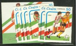 CUBA 1989 MICHEL No: 3271-3276, BL.114  MNH - Ongebruikt