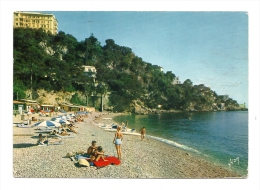 Cp, 06, Cap D'Ail, La Plage Et L'Hôtel - Cap-d'Ail