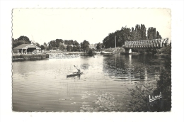 Cp, 49, Morannes, La Piscine Et Le Pont Sur La Sarthe, Voyagée 1961 - Other & Unclassified