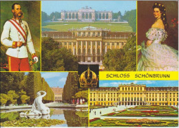 (OS573) WIEN. SCHLOSS SCHONBRUNN . KAISERIN ELISABETH UND KAISER FRANZ JOSEF - Schloss Schönbrunn