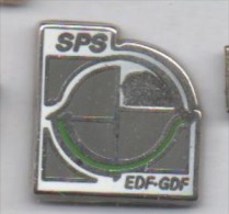 EDF GDF , SPS , En Zamac , Signé Pichard - EDF GDF