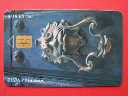 $10, 30.000, Chip Phone Card , Aldabon - Cuba