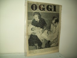 Oggi (1952) Anno VIII°  N. 29 "La Prima Fotografia Di Isotta E Isabella Gemelle Di Ingrid" - Film