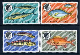 Ascension 1970 Fishes (3rd Series) Set MNH - Ascensión