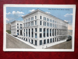 King County Court House - Seattle - Sent To Estonia In 1924 - USA - Used - Seattle