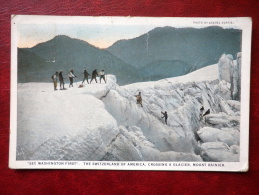 See The Washington First - The Switzerland Of America , Mount Rainier - Sent To Estonia In 1924 - USA - Used - Seattle