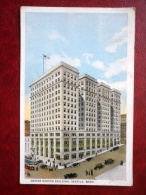 Dexter Horton Building , Seattle , Washington - Streetcar - Tram - Cars - Sent To Estonia In 1924 - USA - Used - Seattle