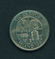 ICELAND - 1987 10k Circ. - Iceland