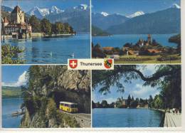 THUNERSEE, BE - Mehrfachansicht, Oberhofen, Spiez,  Thun - 1978 - Thun