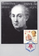 CRISTOPHER COLUMBUS,EXPLORER, MAXICARD, CARTES MAXIMUM, CM, 2005,ROMANIA - Christoffel Columbus