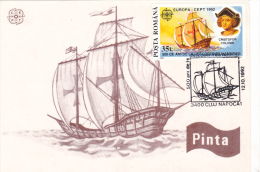 CRISTOPHER COLUMBUS,EXPLORER, MAXICARD, CARTES MAXIMUM, CM, 2005,ROMANIA - Cristoforo Colombo