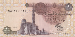 EGYPT 1 EGP POUND 1980 P-50a SIG/IBRAHIM #15 UNC */ - Egypt