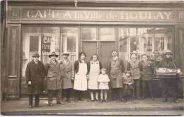 Café "A La Ville De Boulay" - Carte-photo - Boulay Moselle