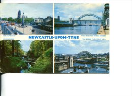 Angleterre : Northumberland : NEWCASTEL UPON TYNE : Multivues - Newcastle-upon-Tyne