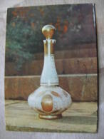 Karaffe  Weiss Goldmarmoriert Blattgoldauflage - Stamp Indian Art    D106586 - Cartes Porcelaine