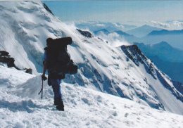 ESCALADE,CLIMBING,MOUNTAINEERS,POSTCARD,UNUSED - Bergsteigen