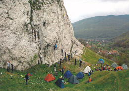 ESCALADE,CLIMBING,MOUNTAINEERS,POSTCARD,UNUSED - Bergsteigen