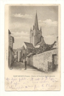 Cp, 86, St-Benoit, Clocher De L'ancienne Eglise Abbatiale, Voyagée 1901 - Saint Benoit