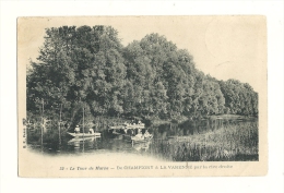 Cp, 94, Le Tour De Marne, De Champigny à La Varenne Par La Rive Droite, Voyagée 1904 - Autres & Non Classés