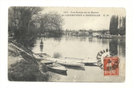 Cp, 94, Les Bords De La Marne De Champigny à Joinville, Voyagée 1911 - Sonstige & Ohne Zuordnung