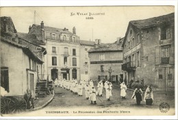 Carte Postale Ancienne Yssingeaux - La Procession Des Pénitents Blancs - Religion - Yssingeaux