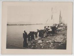 Egypt - Luxor - Beduins Makeing Watter Supplies - Old Photo 120x90mm - Luxor