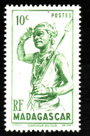 MADAGASCAR  1946 -  Y&T  300 -  Danseur - NEUF** - Used Stamps