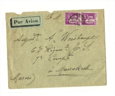 PARIS – Bureau N°38  « R. Claude BERNARD »LSI En F.M.  – Tarif P.A. « Militaire En Garniso - 1927-1959 Cartas & Documentos