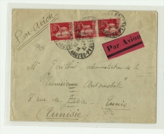 65 – HTES PYRENEES  « LOURDES »LSI – Tarif P.A. « A.F.N. - TUNISIE » à 1F50 (1.8.192 - 1927-1959 Cartas & Documentos