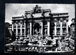 H1975 Roma, La Fontana Di Trevi Di N. Salvi - Fountain, Brunnen, Fontaine - Vera Fotografia - Fontana Di Trevi