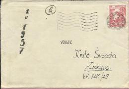 Letter - Zagreb-Zemun, 9.1.1957., Yugoslavia (military  Post - V.P. 8115/29 - Covers & Documents