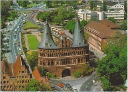 (DE445) LUBECK. AUSSICHTSHURM ST. PETRI AUD DAS HOLSTENTOR - Luebeck