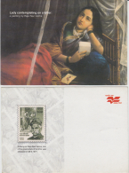 India  Raja Ravi Verma Stam Print P&T  Painting Formula Postcard ..NO STAMPS # 50168 - Brieven En Documenten